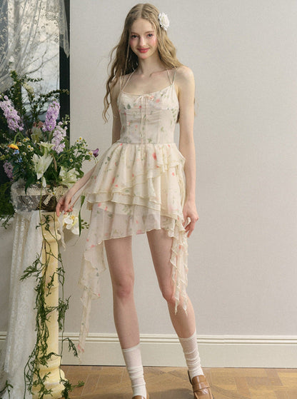 Mist Girl Rose Dress