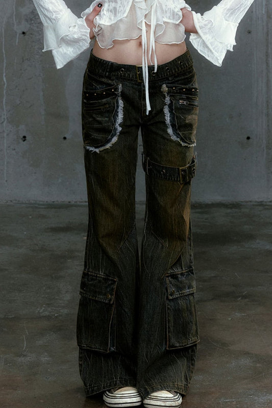 Skinny Fit Distressed Jeans