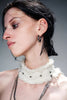 White - Choker (with Chain)