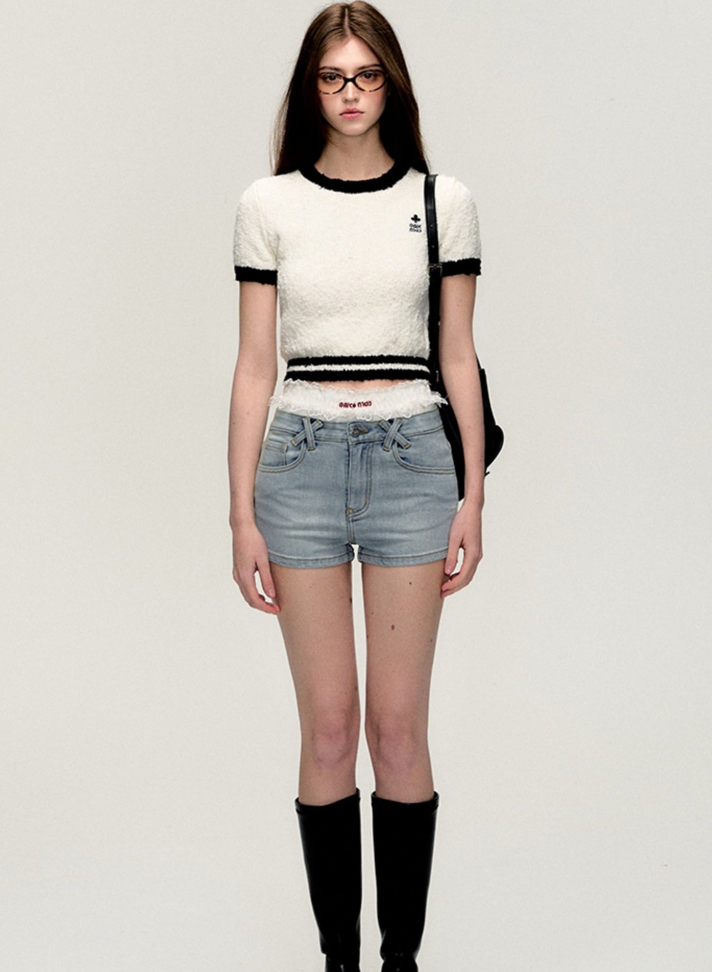 Plaster White Knitted Top