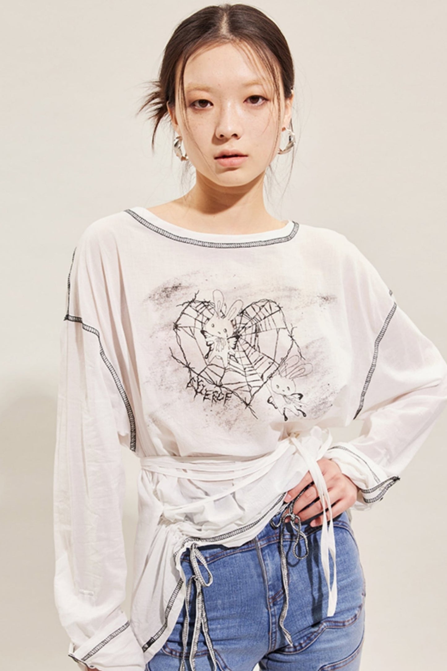 Rabbit Elf Long Sleeve Top