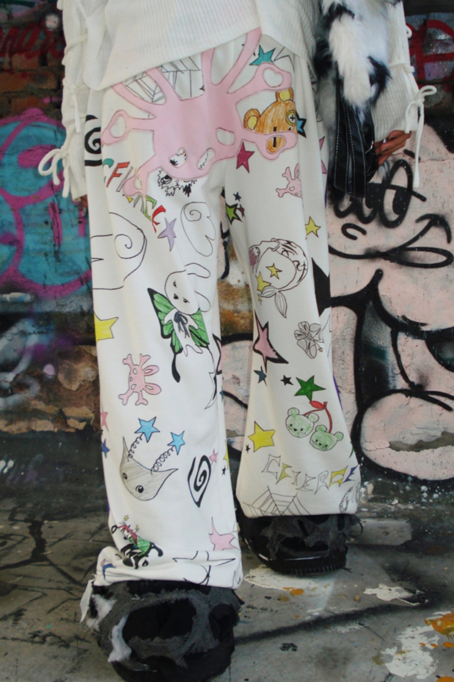 Street Style Graffiti Sweatpants