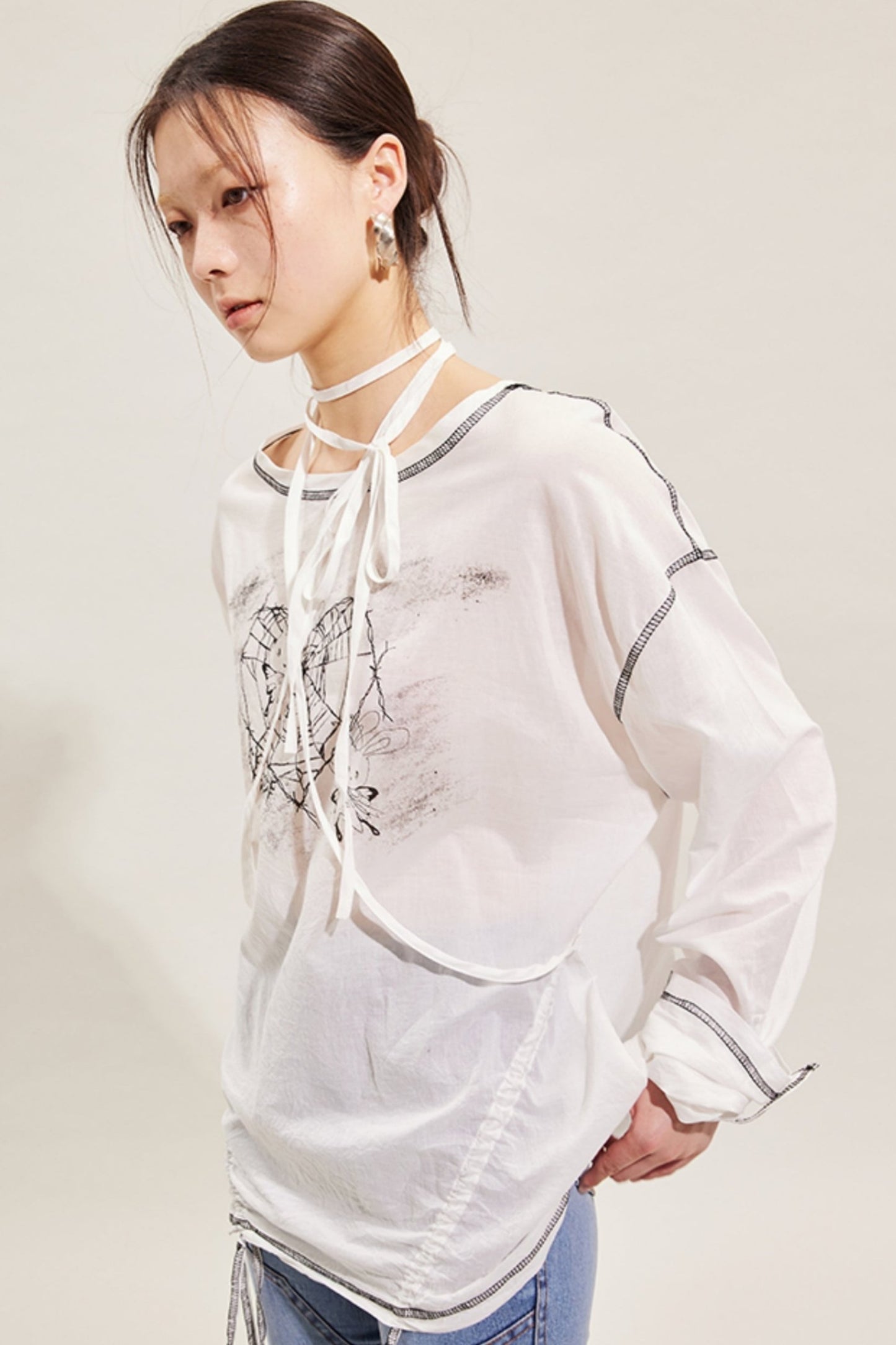 Rabbit Elf Long Sleeve Top