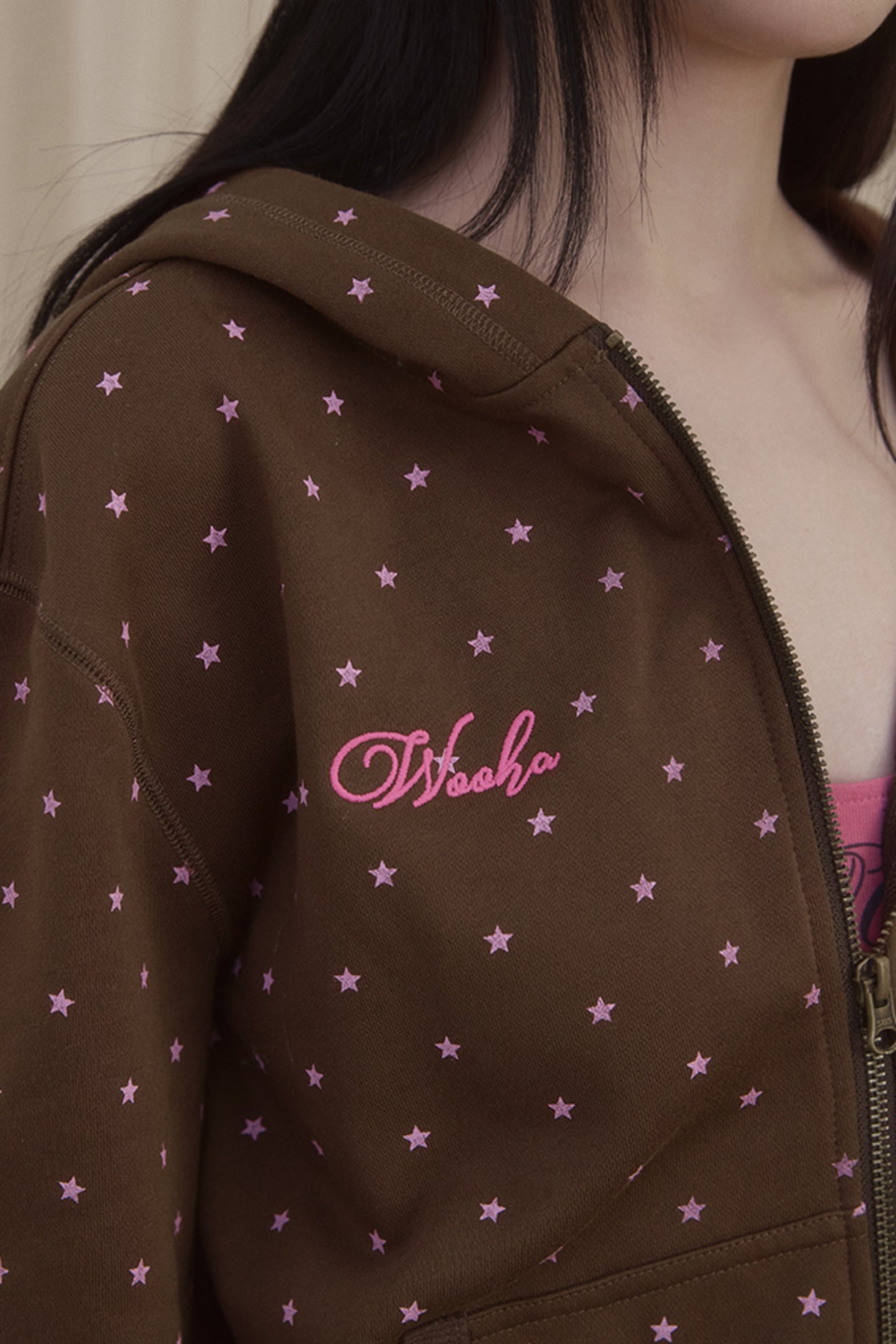 Hooded Retro Star Jacket