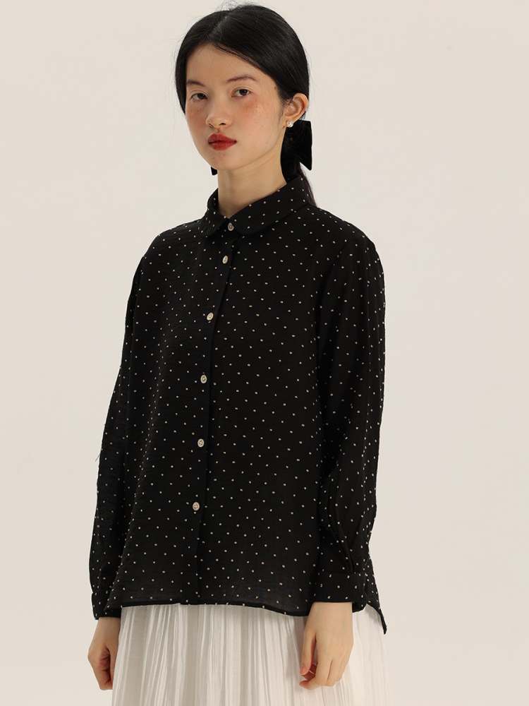 Polka Dot Niche Design Shirt