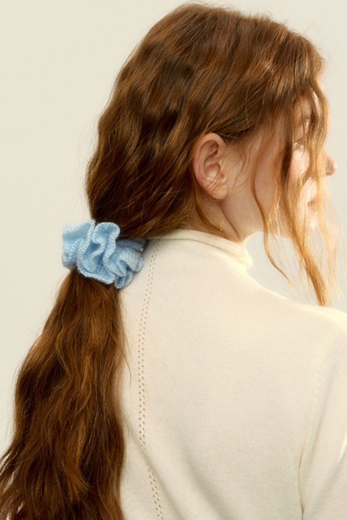 Hand-Crochet Hair Scrunchie