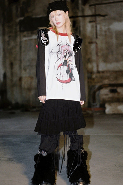 Gothic Witch Raglan T-Shirt