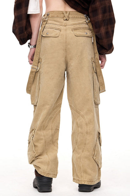 American Vintage Detachable Cargo Jumpsuit