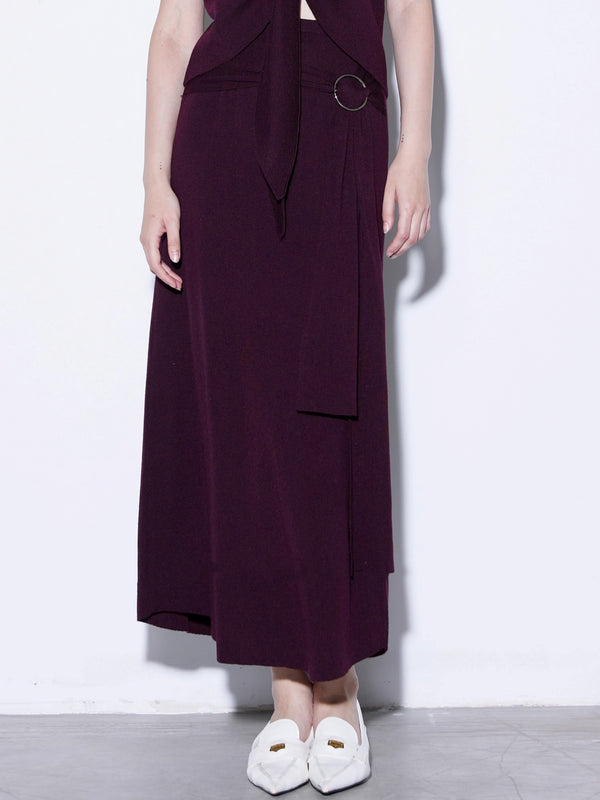 Autumn Basulan V-Neck Vest Set-Up