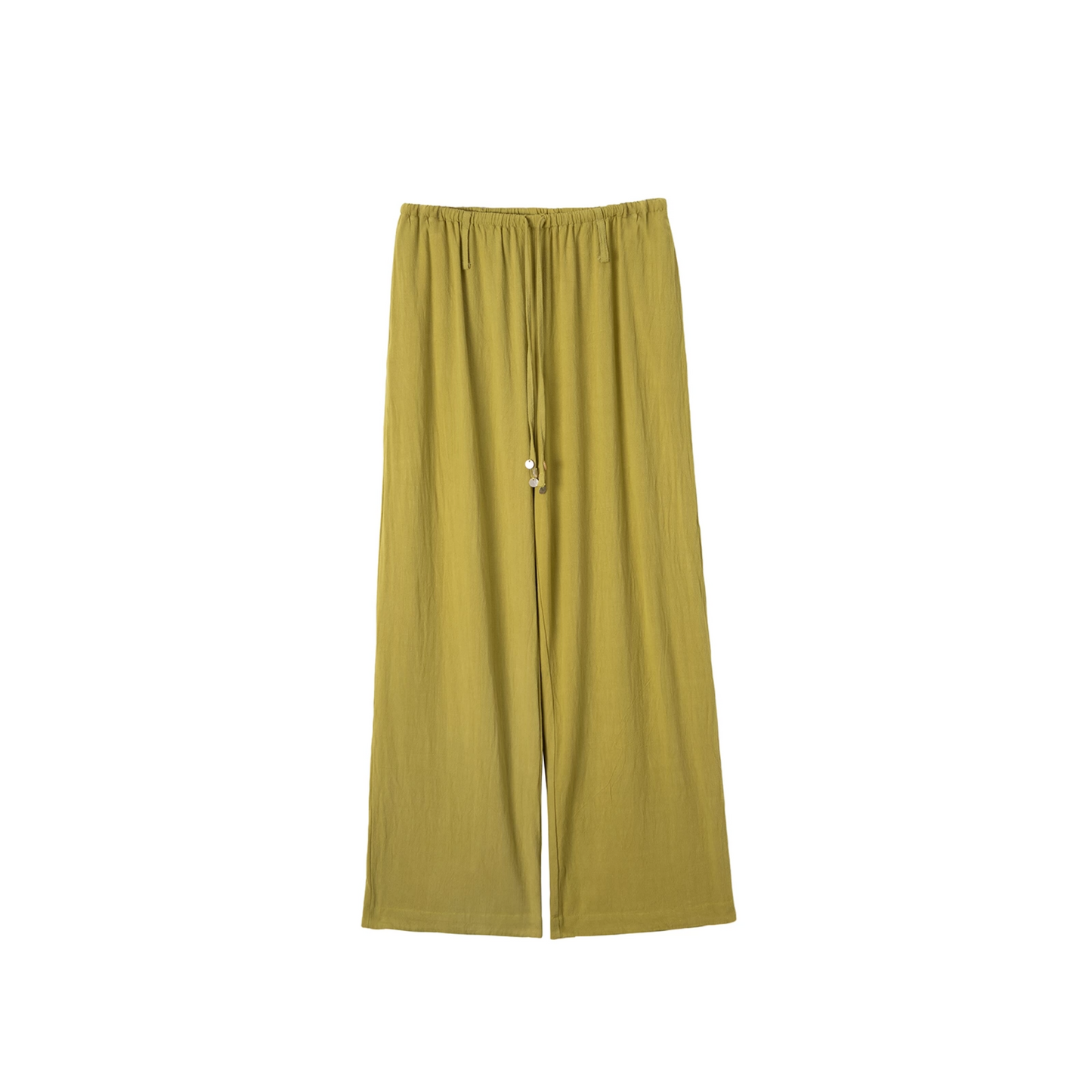 Linen Blend Air Wide-Leg Trousers