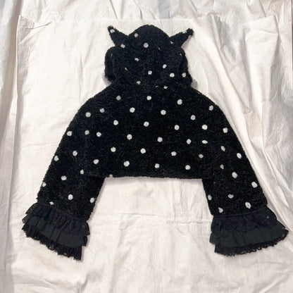 Original Design Cat Ear Plush Short Coat