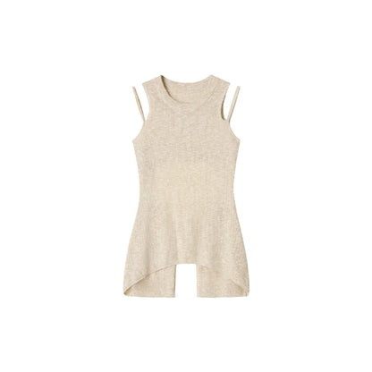 Round Neck Back Cut Camisole