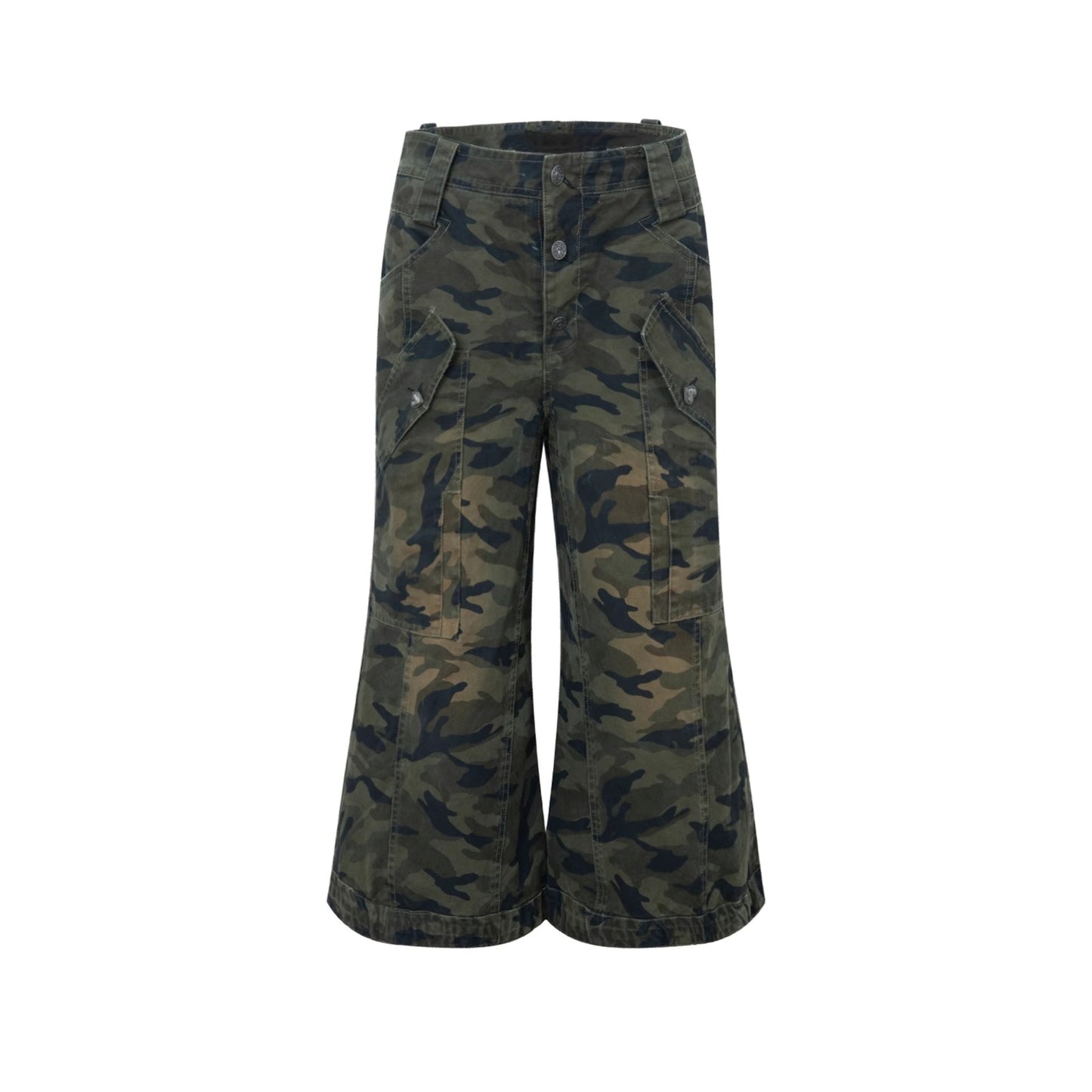 Camouflage Flare Pants