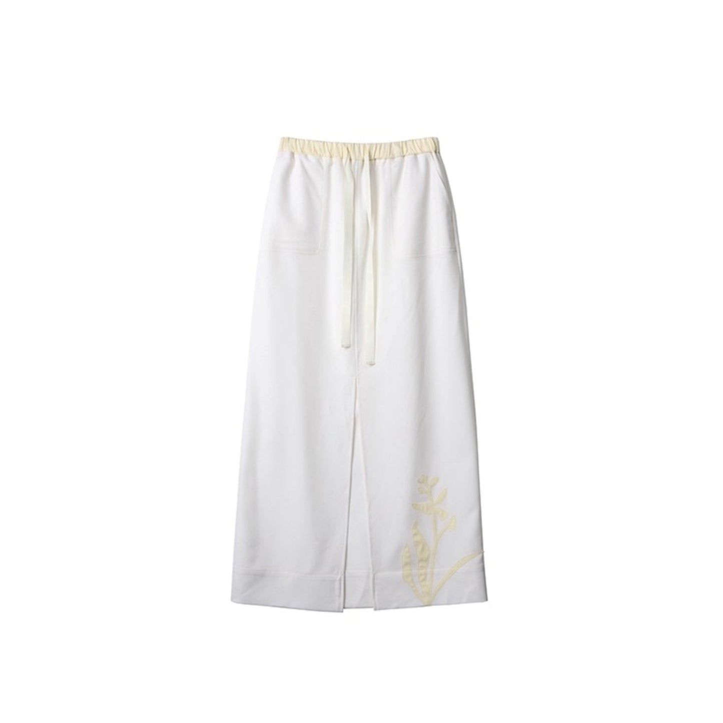 Magnolia Hand-Cranked Appliqué Skirt