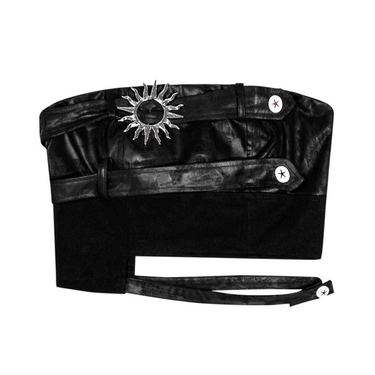 Summer Punk Retro Tube Top