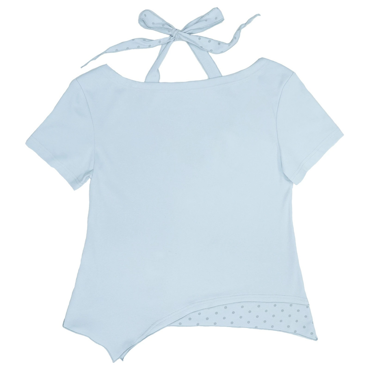 Millennium Blue Rhinestone Halter Top