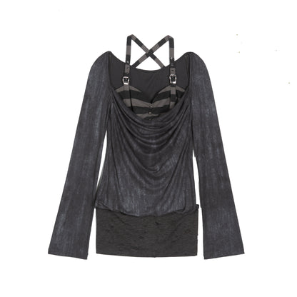 Fake Two-Piece Base Top