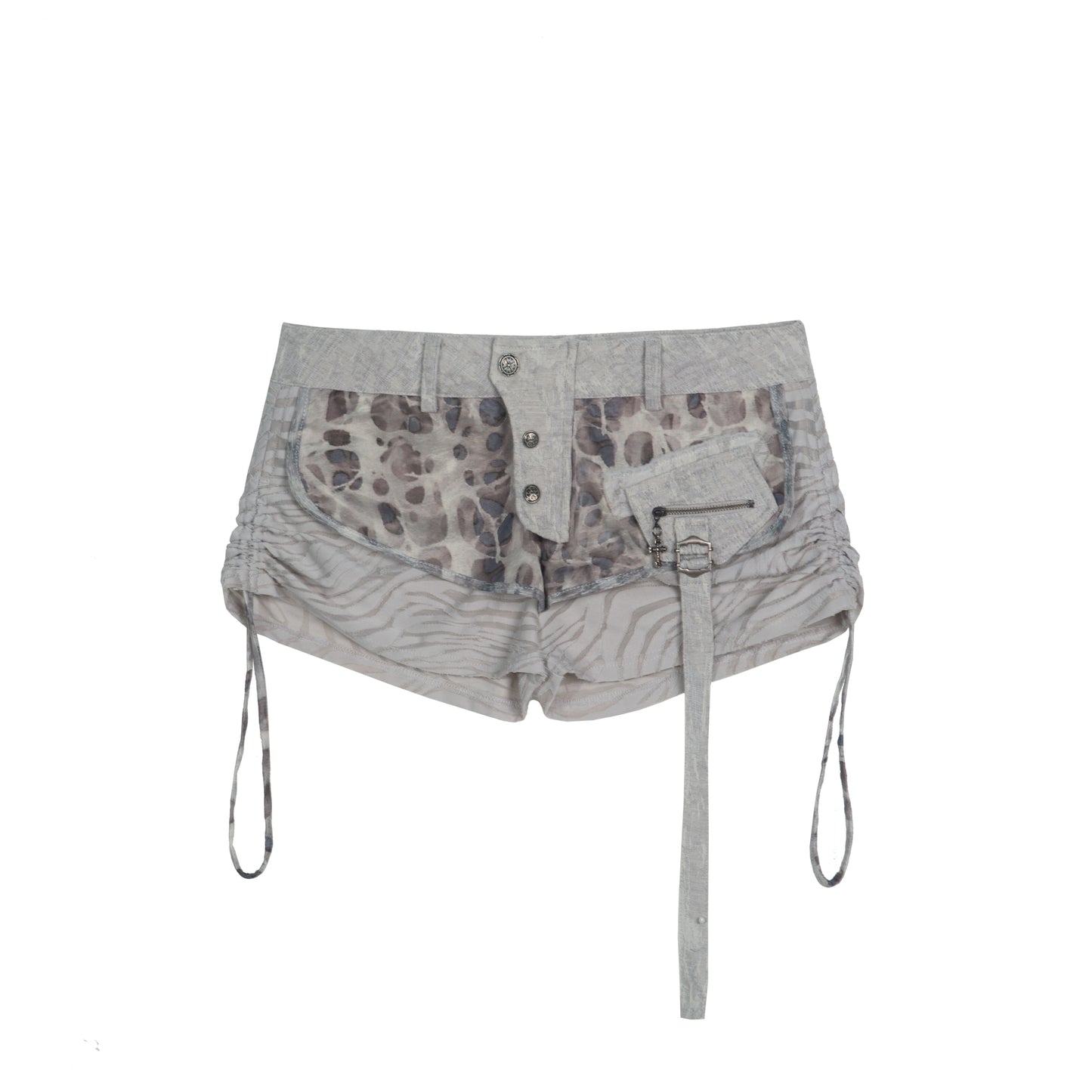Original Mesh Patchwork Shorts