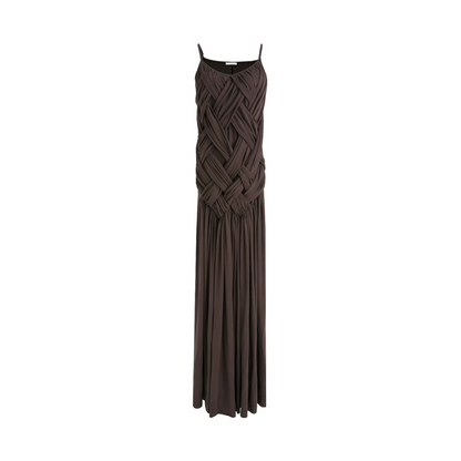 French Knit Spaghetti Dress