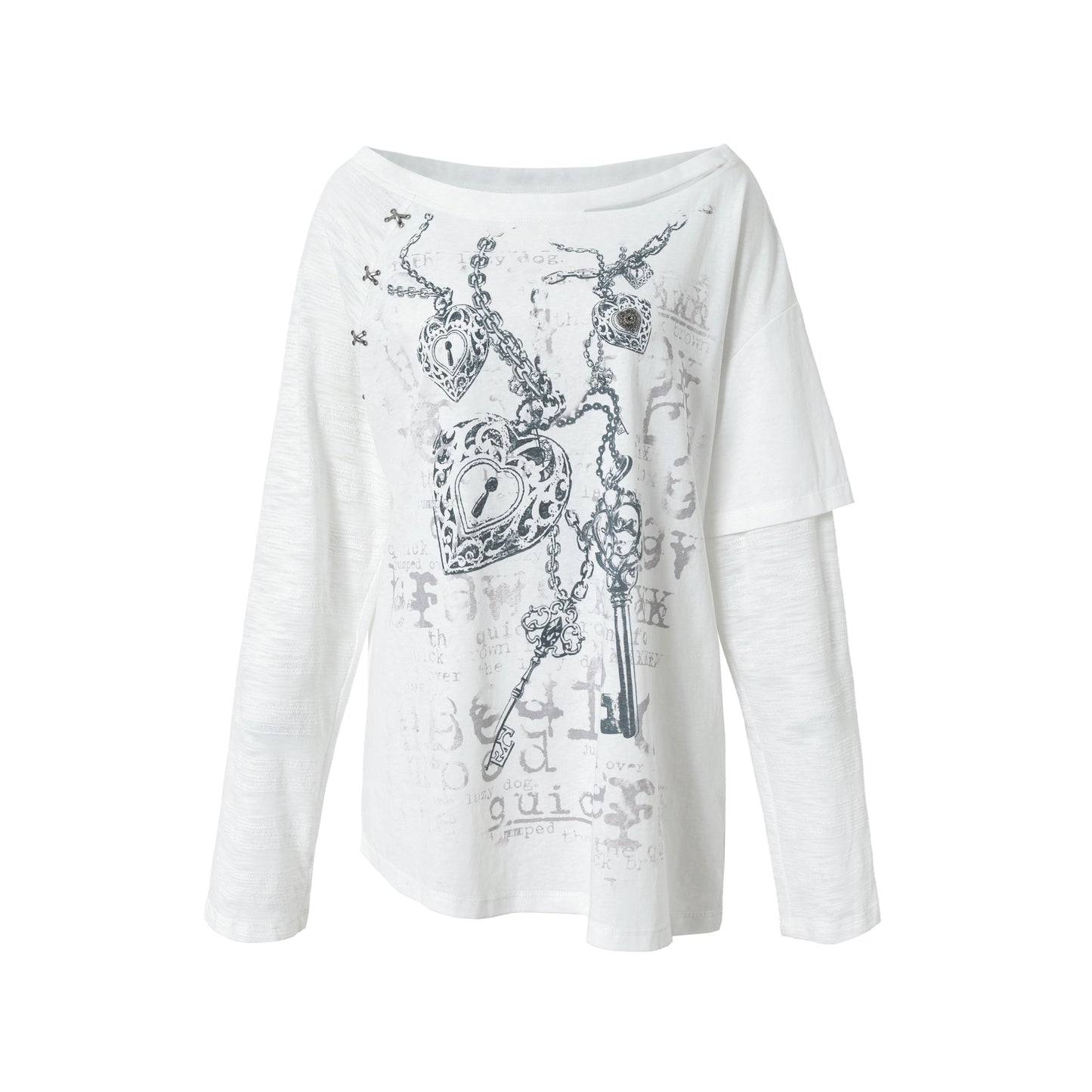 Wasteland Punk One-Shoulder T-Shirt