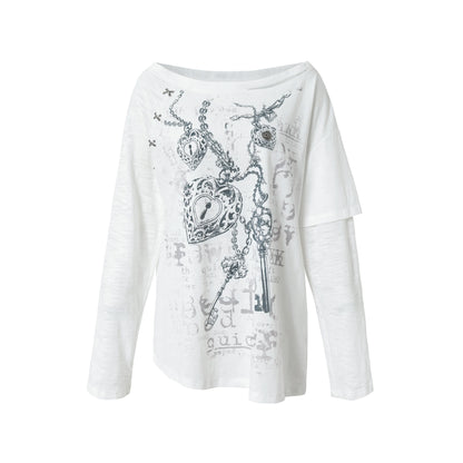 Wasteland Punk One-Shoulder T-Shirt