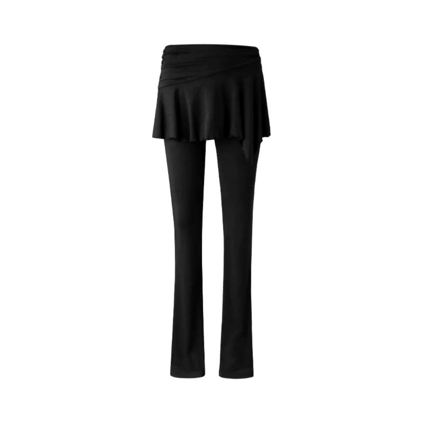 Faux Two-Piece Lyocell Flared Pants Set-Up