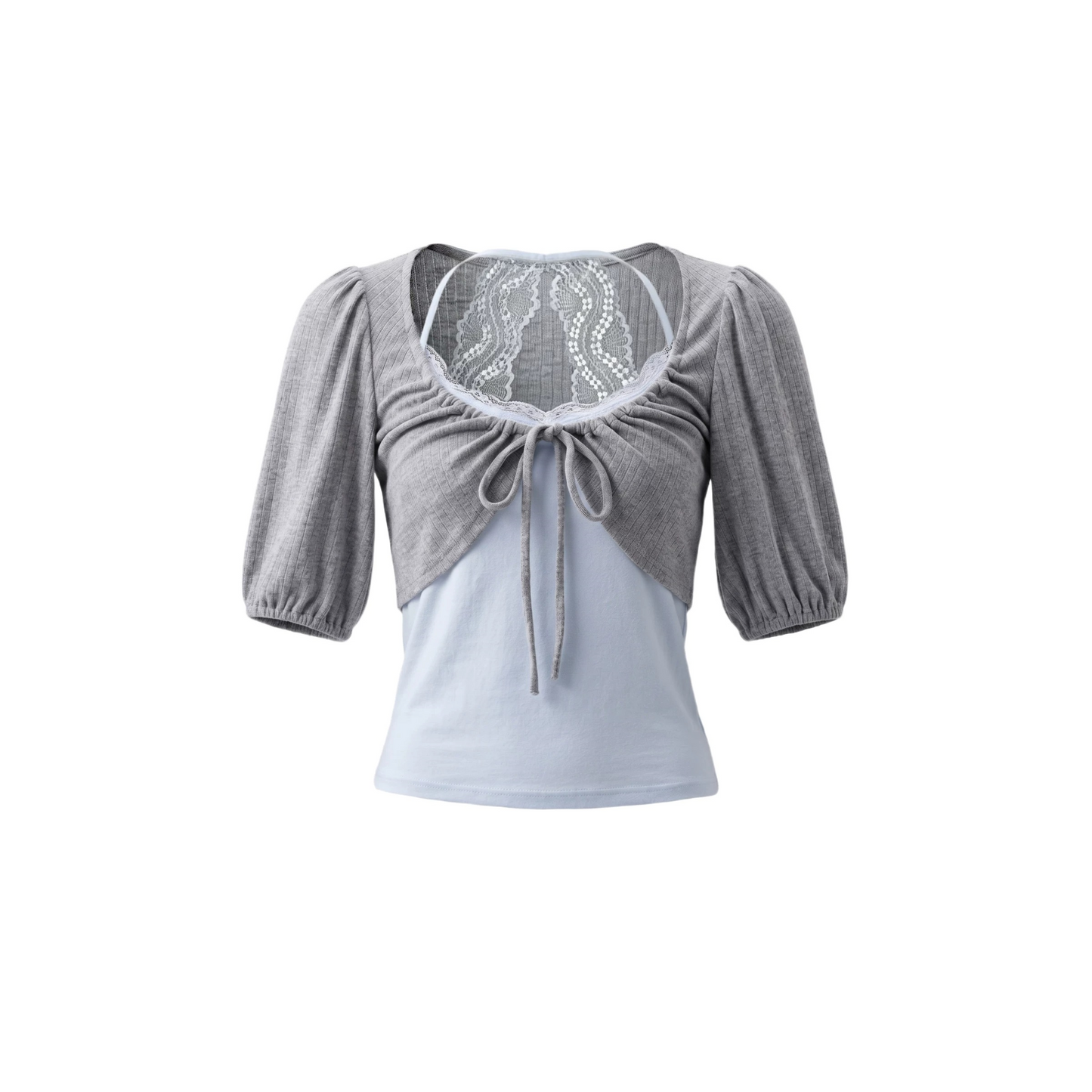 Color-Block Two-Piece Top Set-Up