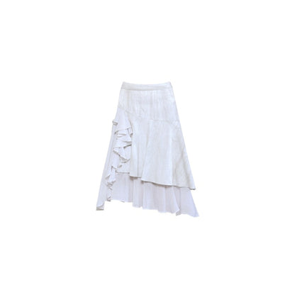 Korean Style Double-Hem Skirt