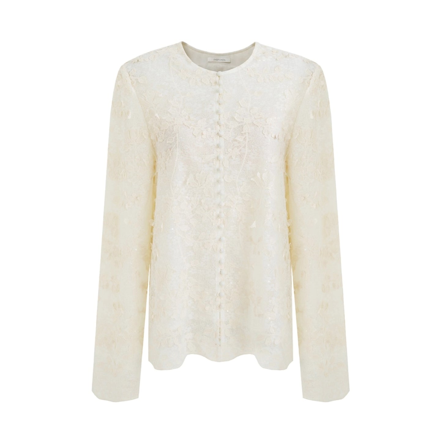 Three-Dimensional Jacquard Slimming Shirt