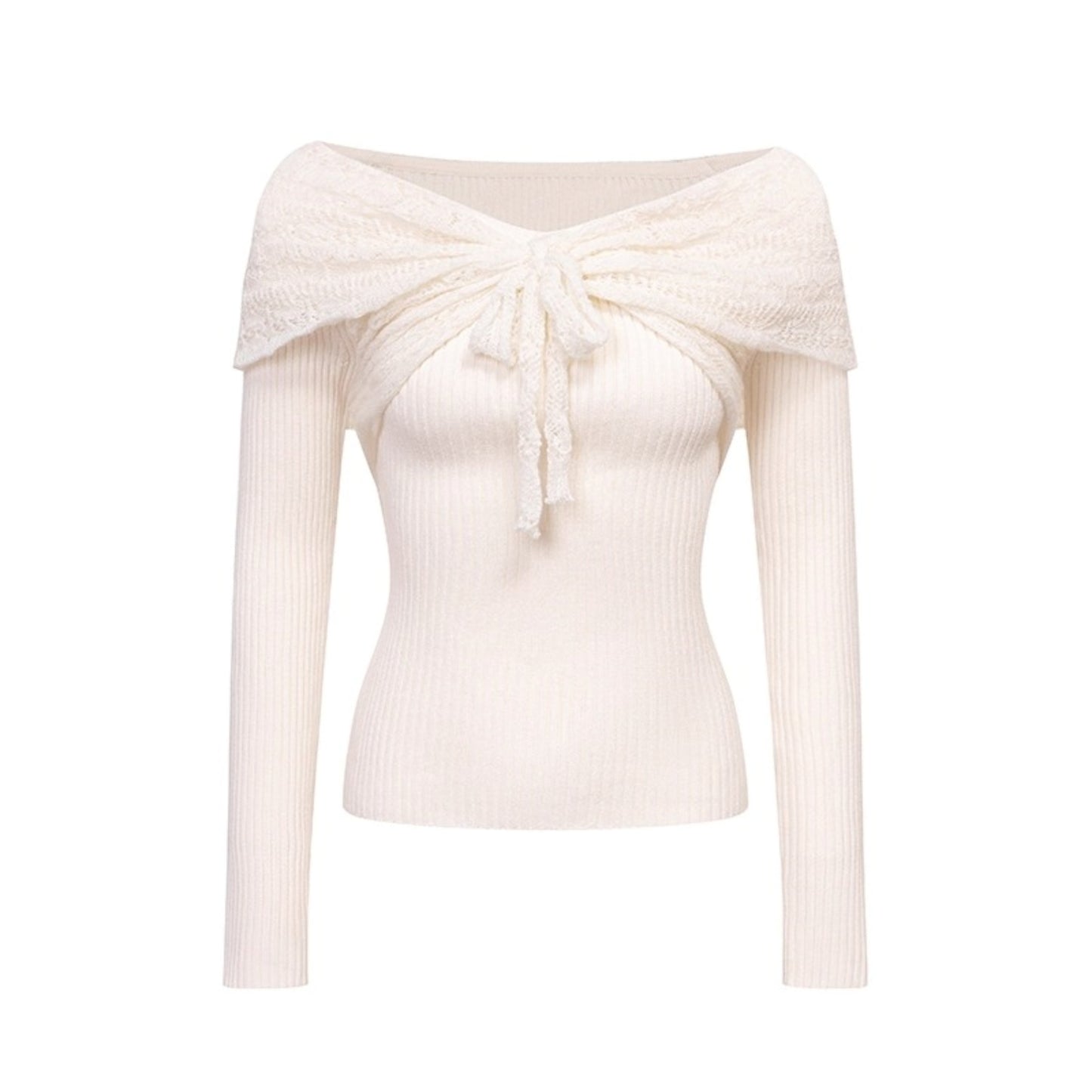 One-Shoulder Knit Top