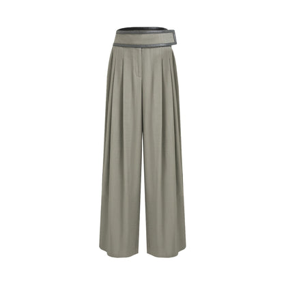 Autumn Slimming Wide-leg Pants