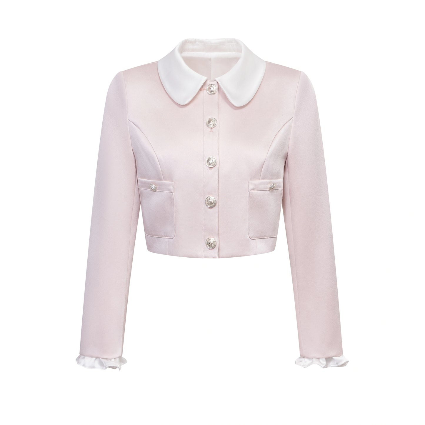 Autumn Collar Short Suit Skirt Set-Up