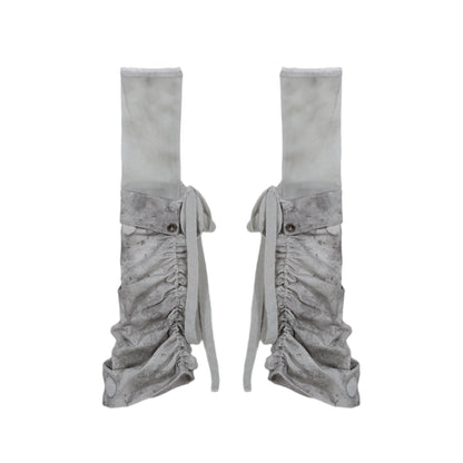 Distressed Thigh Sock Cover