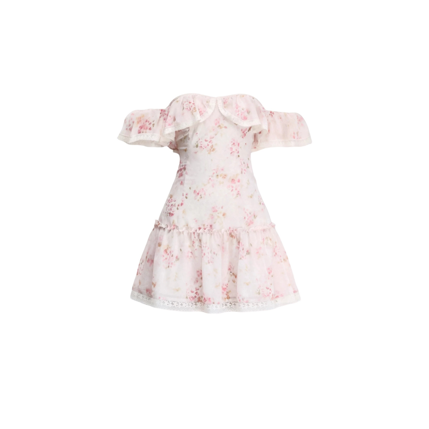 Pink Mist Chiffon Dress