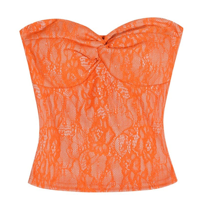 Sweet Lace Bandeau Top
