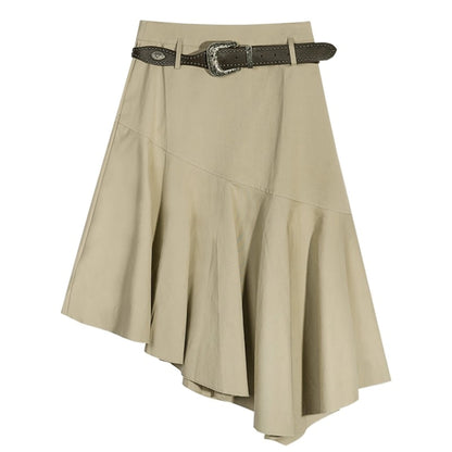 Cool Retro Street Fashion A-Line Skirt