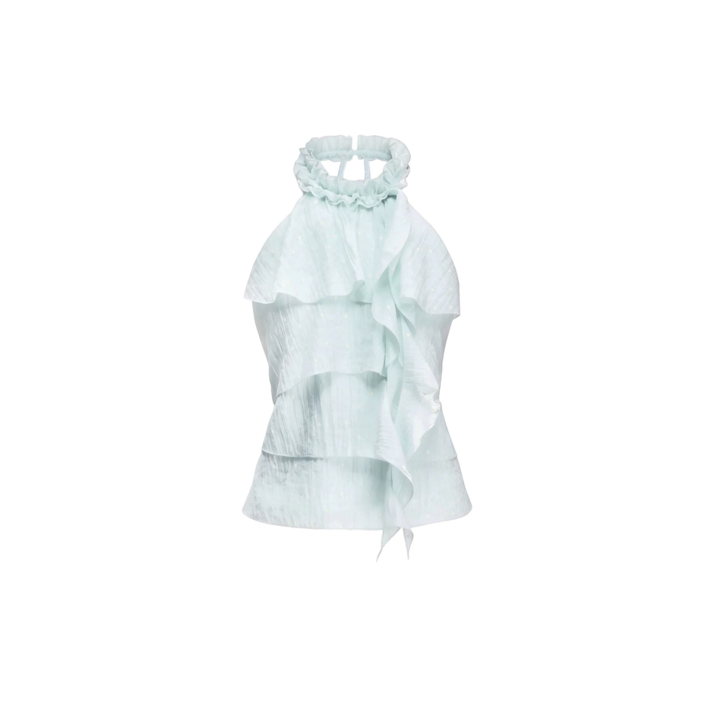 Mint Green Polka Dot Top Set-Up