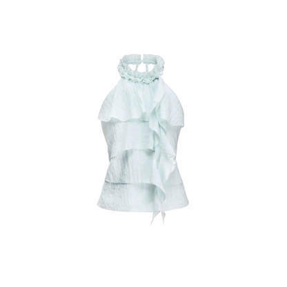 Mint Green Polka Dot Top Set-Up