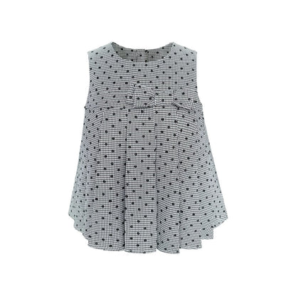 Plaid Flower Puffy Skirt Set-Up