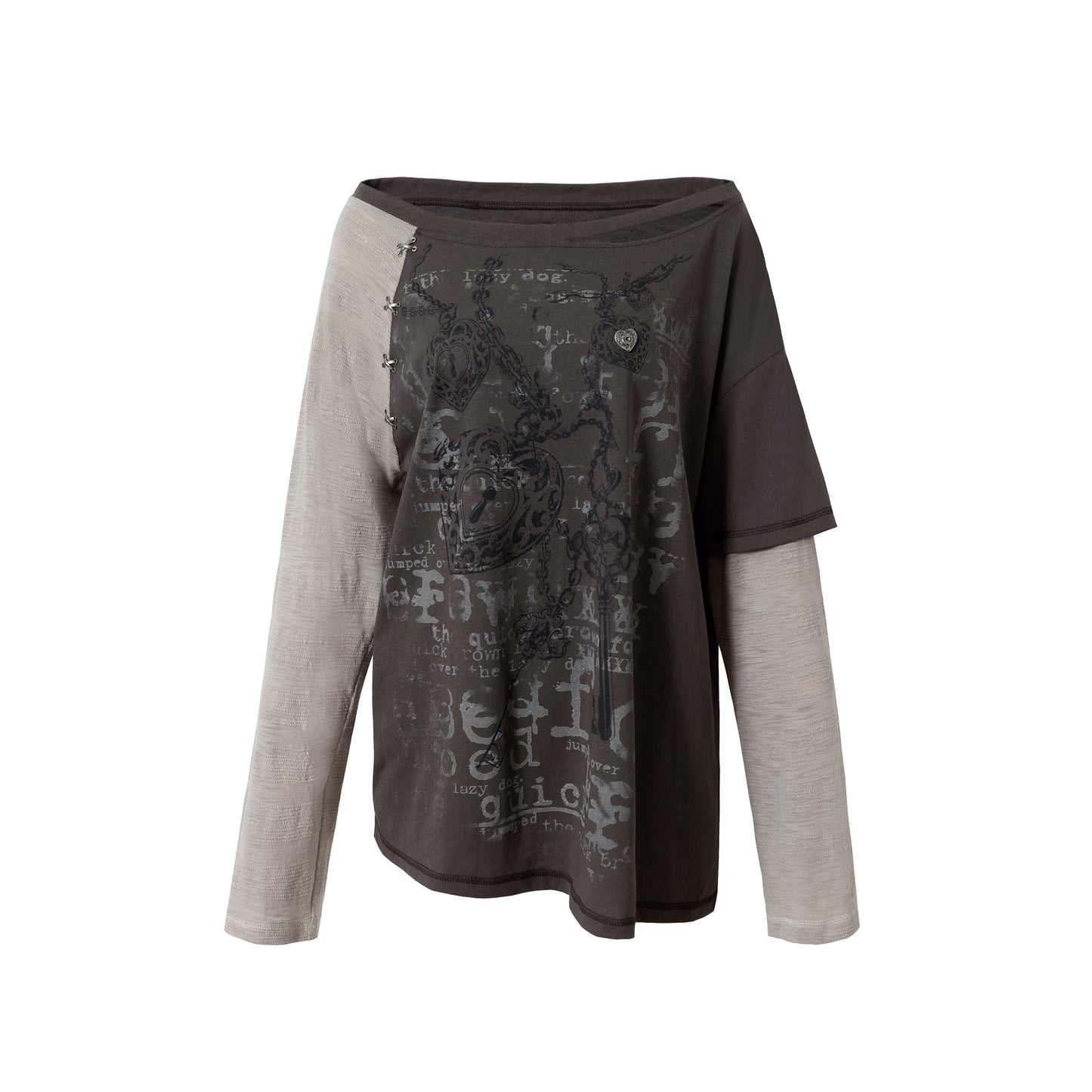 Wasteland Punk One-Shoulder T-Shirt