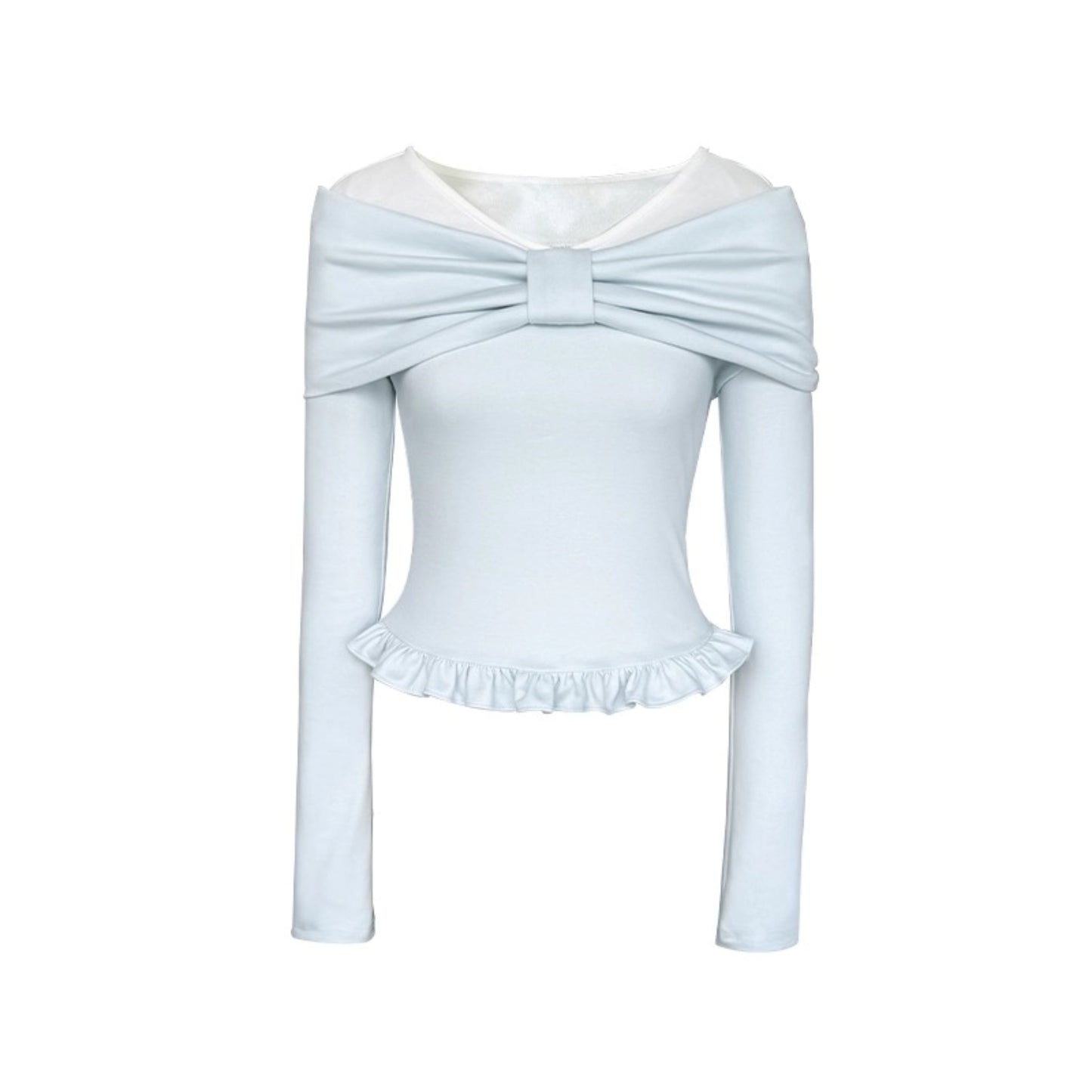 Cherry Blossom Bow Sleeve T-Shirt