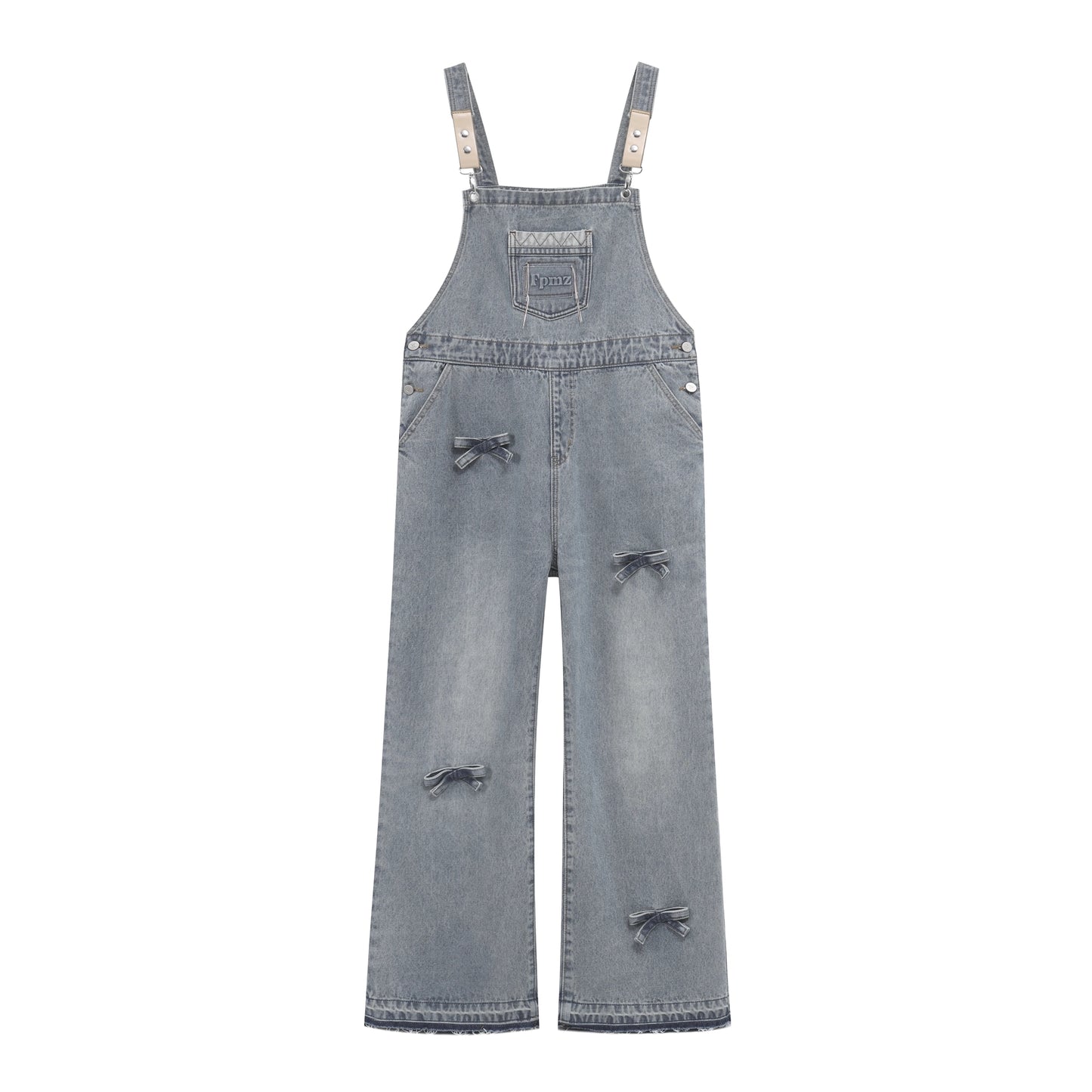 Denim Bib Overalls Pants