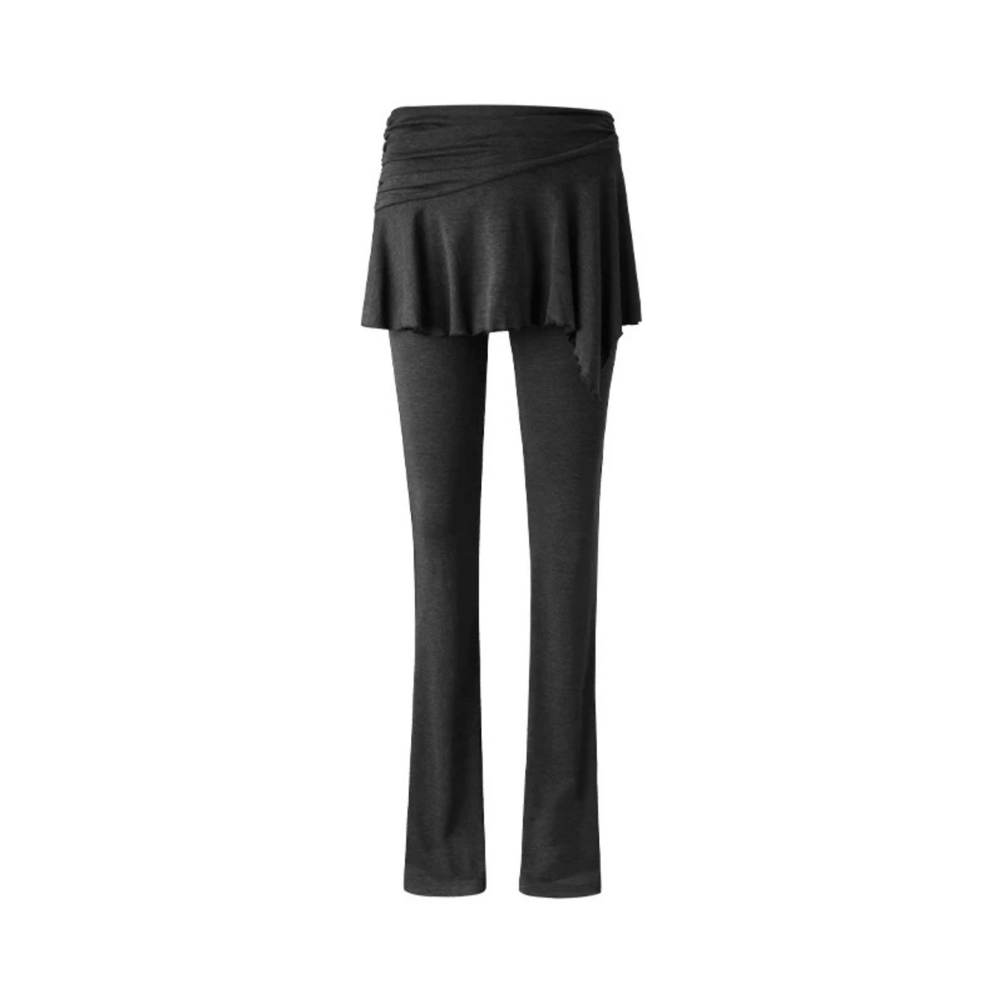 Faux Two-Piece Lyocell Flared Pants Set-Up