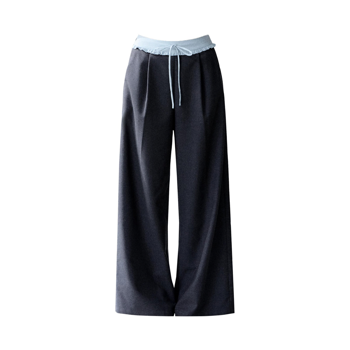 Color-Block Patchwork Top and Pants Set-Up
