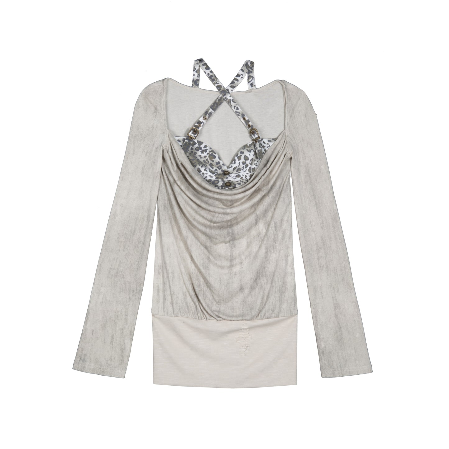 Fake Two-Piece Base Top