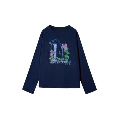 Long Sleeve Crew Neck T-Shirt