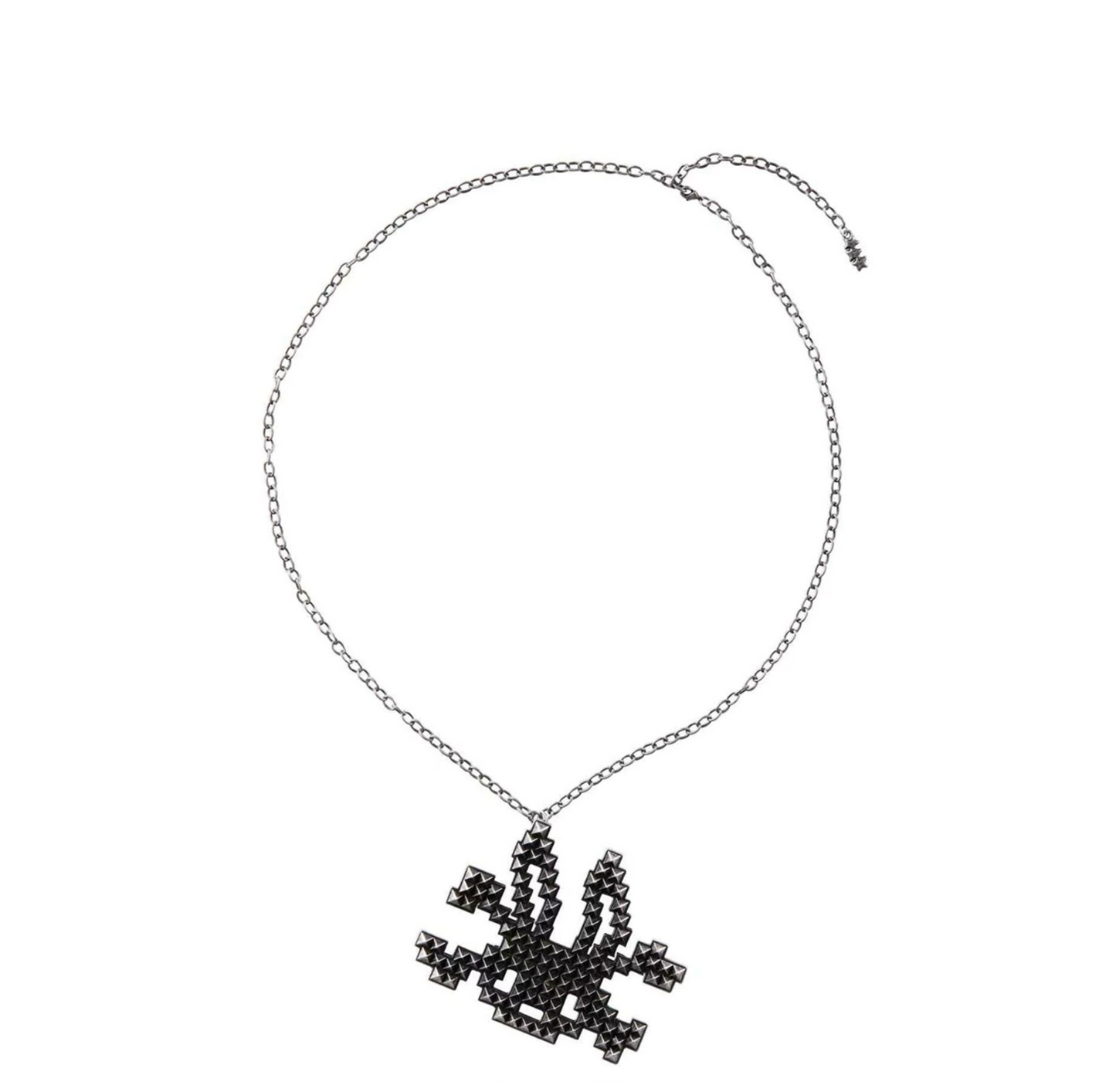 Rivet Rabbit Skull Necklace