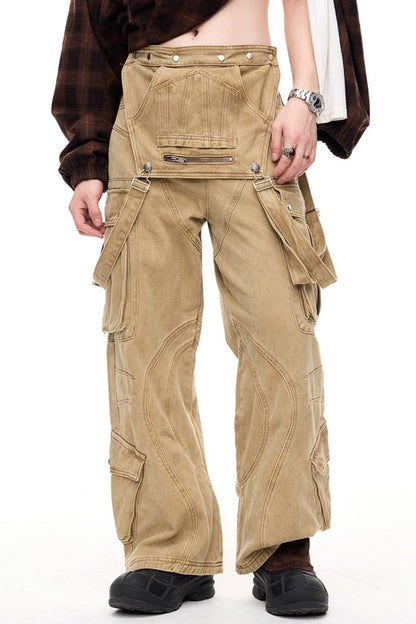 American Vintage Detachable Cargo Jumpsuit