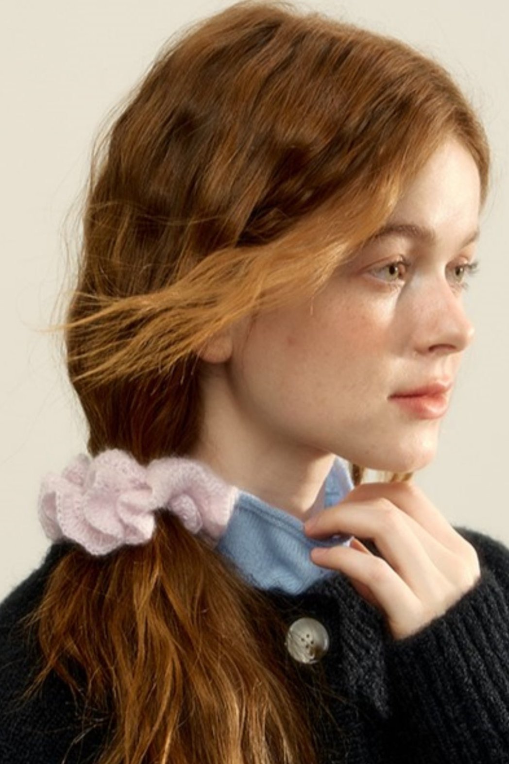 Hand-Crochet Hair Scrunchie