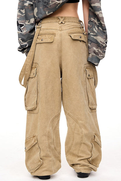 American Vintage Detachable Cargo Jumpsuit